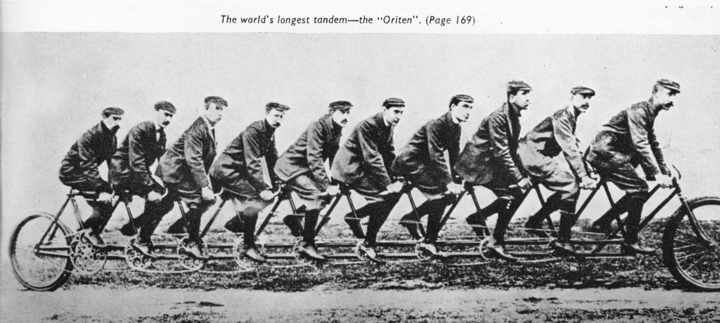 Oriten 1898- the worlds longest tandem