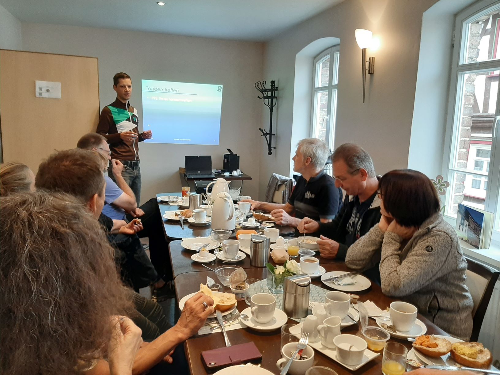 Frühstück im Gästehaus Auszeit